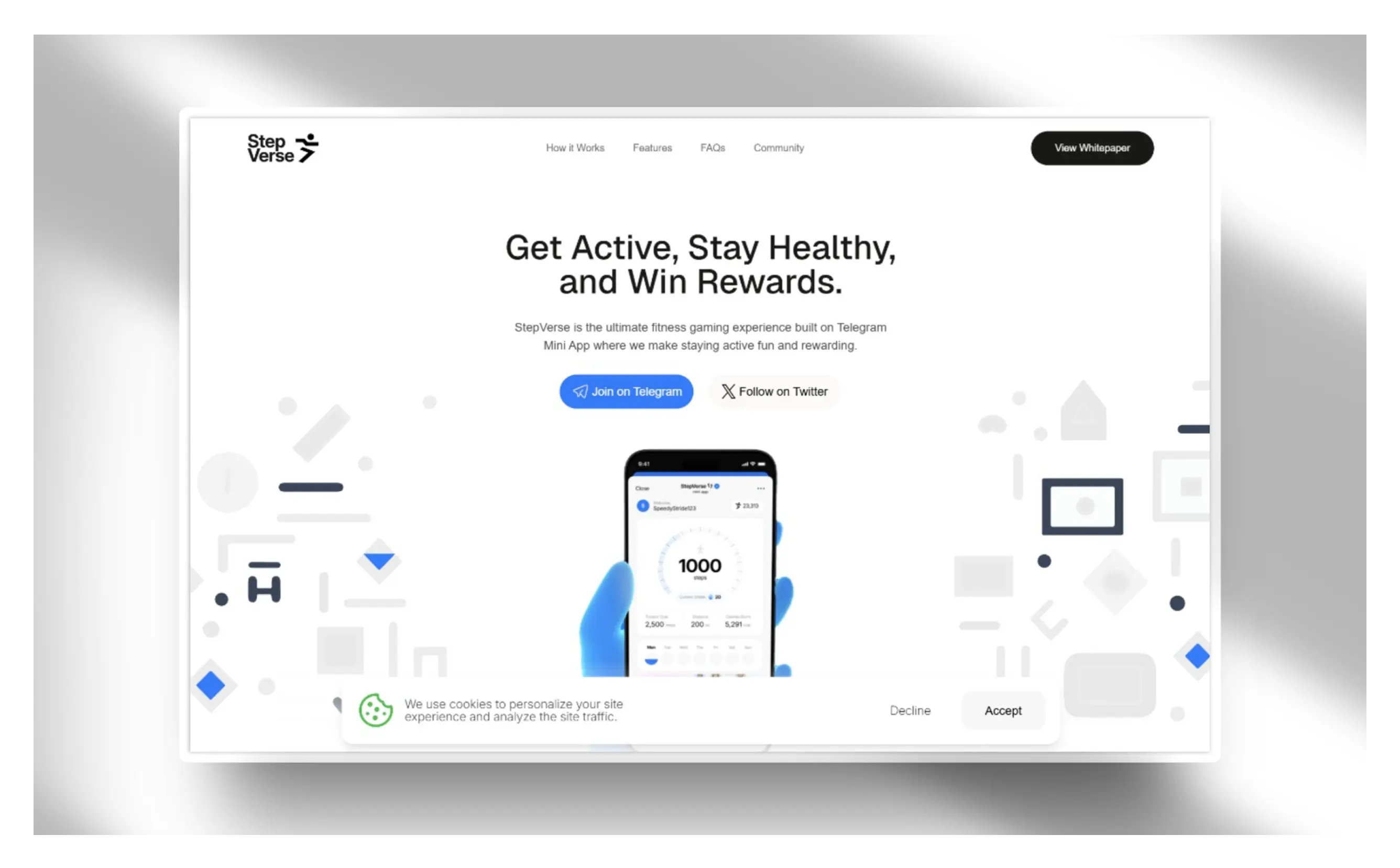 Stepverse screenshot